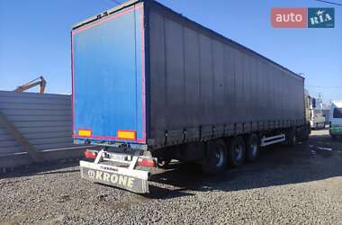 Тентованный борт (штора) - полуприцеп Krone SDP 27 2003 в 