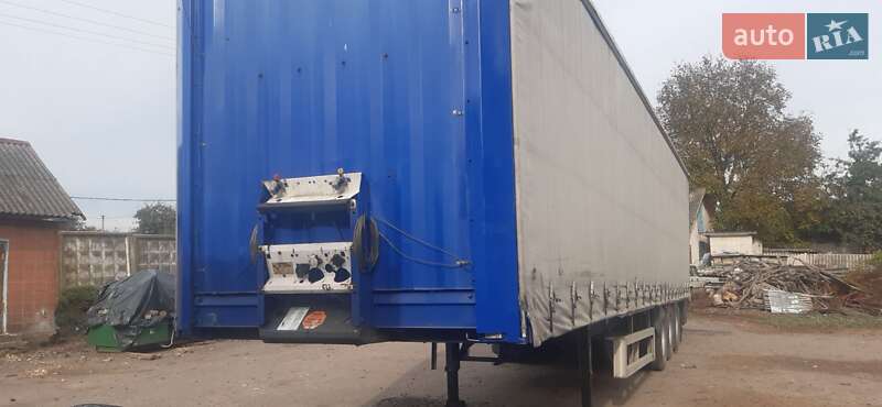 Тентованный борт (штора) - полуприцеп Krone SDP 27 2007 в Дубно