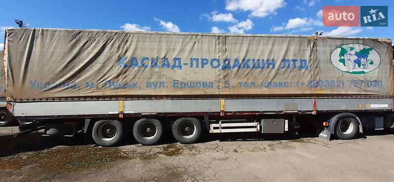 Бортовой полуприцеп Krone SDP 27 2001 в Луцке