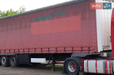 Тентованный борт (штора) - полуприцеп Krone SDP 27 2005 в 