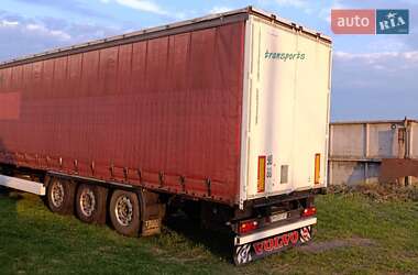 Тентованный борт (штора) - полуприцеп Krone SDP 27 2005 в 
