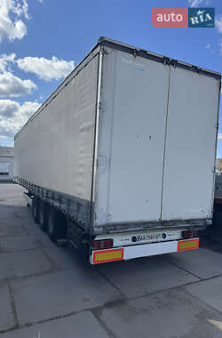 Тентованный борт (штора) - полуприцеп Krone SDP 27 2007 в 