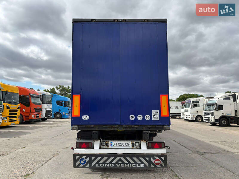 Тентованный борт (штора) - полуприцеп Krone SDP 27 2002 в Одессе