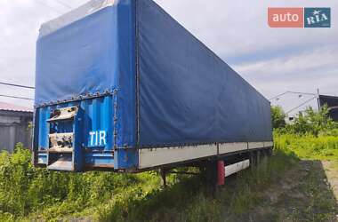 Тентованный борт (штора) - полуприцеп Krone SDP 27 2007 в 