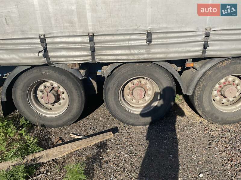 Тентованный борт (штора) - полуприцеп Krone SDP 27 1997 в Одессе