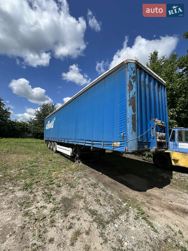 Бортовий напівпричіп Krone SDP 27 2003 в Тернополі