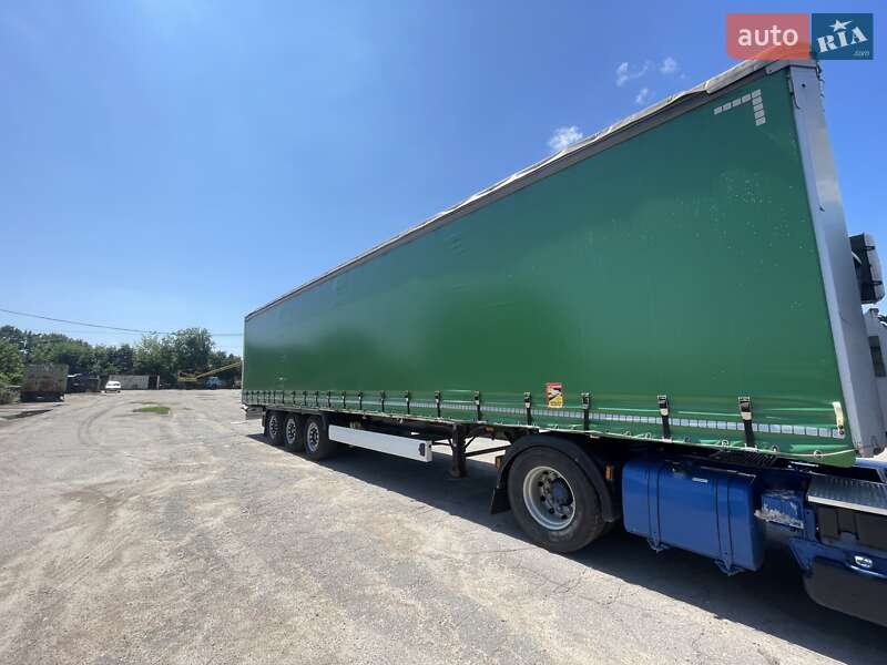 Тентованный борт (штора) - полуприцеп Krone SDP 27 2006 в Белой Церкви