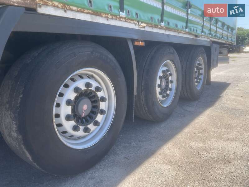 Тентованный борт (штора) - полуприцеп Krone SDP 27 2006 в Белой Церкви