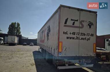 Тентованный борт (штора) - полуприцеп Krone SDP 27 2001 в 