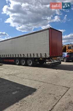 Тентованный борт (штора) - полуприцеп Krone SDP 27 2007 в 