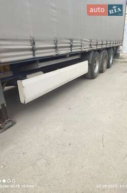 Тентованный борт (штора) - полуприцеп Krone SDP 27 2004 в 