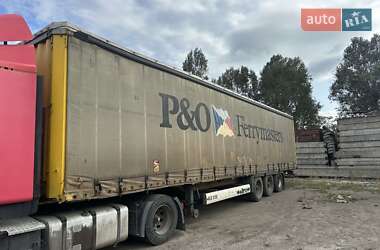 Тентований борт (штора) - напівпричіп Krone SDP 27 2005 в Дніпрі