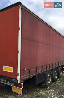 Тентованный борт (штора) - полуприцеп Krone SDP 27 2007 в 
