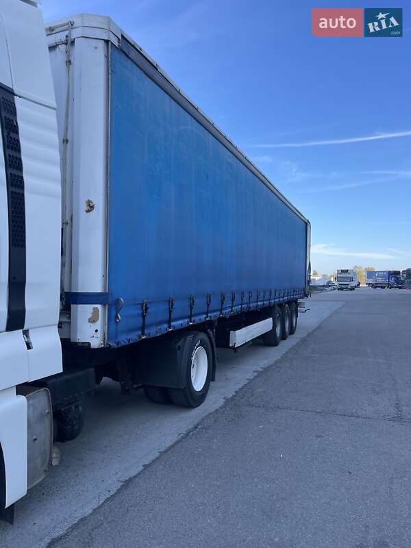 Тентованный борт (штора) - полуприцеп Krone SDP 27 2005 в Днепре фото 2 Тентованный борт (штора) - полуприцеп Krone SDP 27 2005 в Днепре