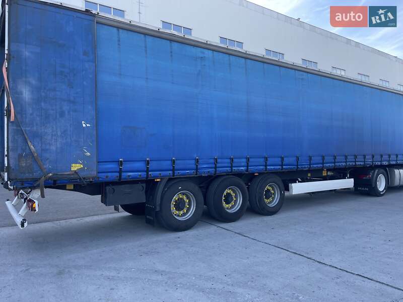 Тентованный борт (штора) - полуприцеп Krone SDP 27 2005 в Днепре фото 8 Тентованный борт (штора) - полуприцеп Krone SDP 27 2005 в Днепре