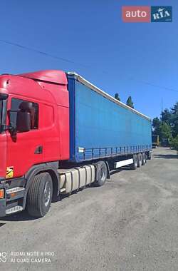 Тентованный борт (штора) - полуприцеп Krone SDP 27 2007 в 