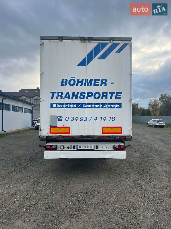 Тентований борт (штора) - напівпричіп Krone SDP 27 2004 в Луцьку