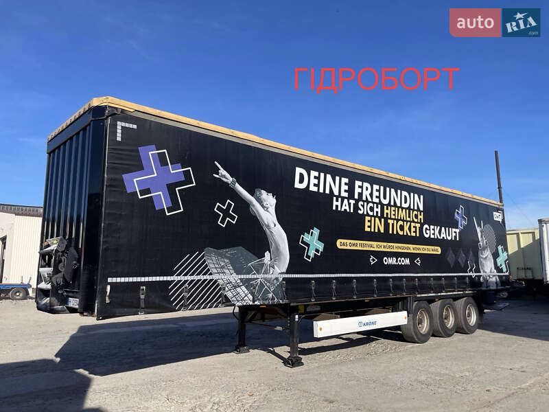 Тентований борт (штора) - напівпричіп Krone SDP 27 2013 в Львові фото Тентований борт (штора) - напівпричіп Krone SDP 27 2013 в Львові