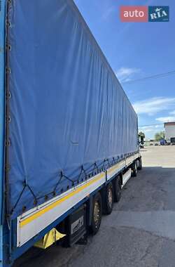 Тентованный борт (штора) - полуприцеп Krone SDP 27 2002 в Чернигове