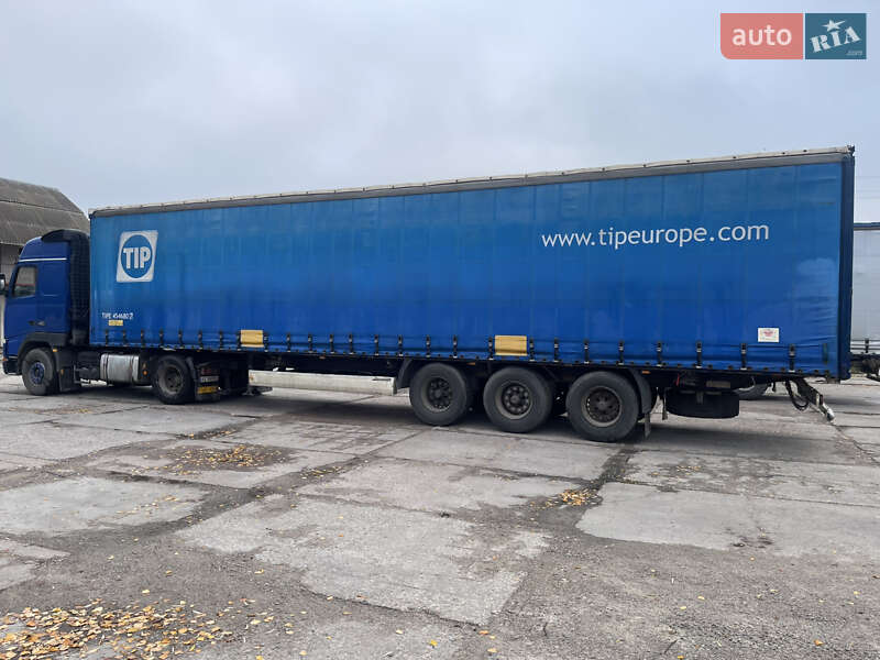 Тентованный борт (штора) - полуприцеп Krone SDP 27 2006 в Харькове