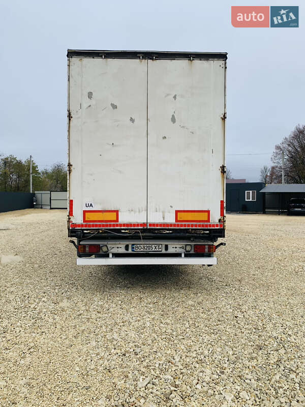 Тентованный борт (штора) - полуприцеп Krone SDP 27 2007 в Тернополе