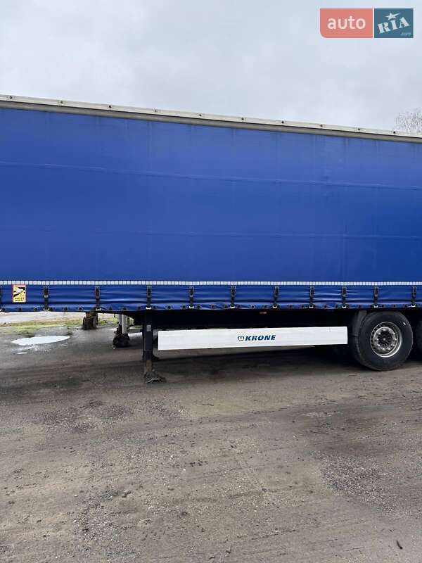 Тентованный борт (штора) - полуприцеп Krone SDP 27 2010 в Богодухове