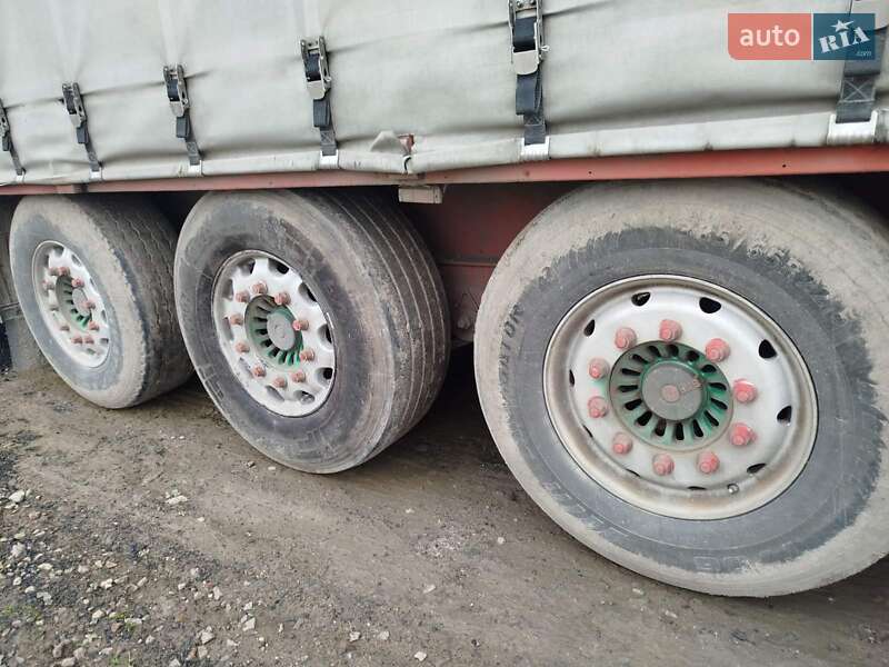Тентованный борт (штора) - полуприцеп Krone SDP 27 2004 в Ивано-Франковске