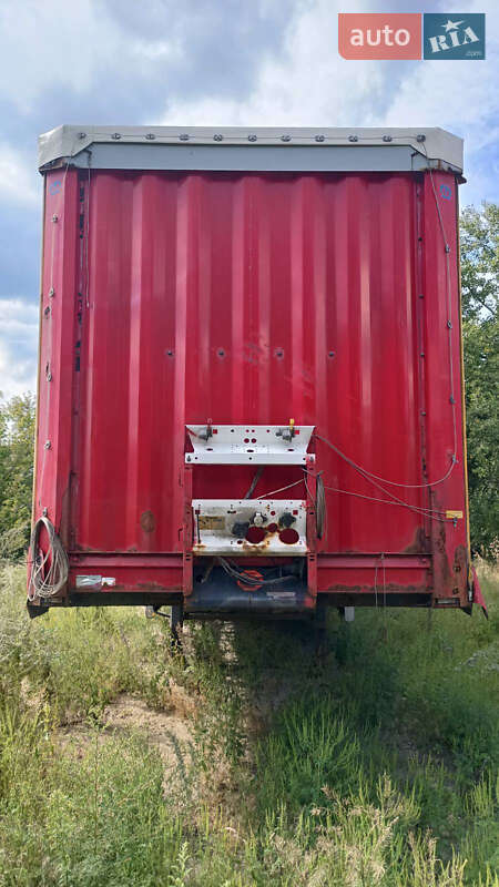 Тентованный борт (штора) - полуприцеп Krone SDP 27 2012 в Киеве