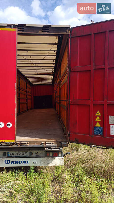 Тентованный борт (штора) - полуприцеп Krone SDP 27 2012 в Киеве