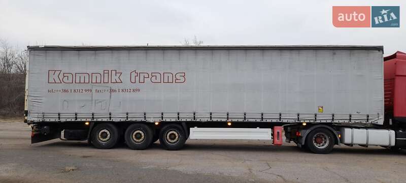 Тентованный борт (штора) - полуприцеп Krone SDP 27 2007 в Вознесенске фото 5 Тентованный борт (штора) - полуприцеп Krone SDP 27 2007 в Вознесенске