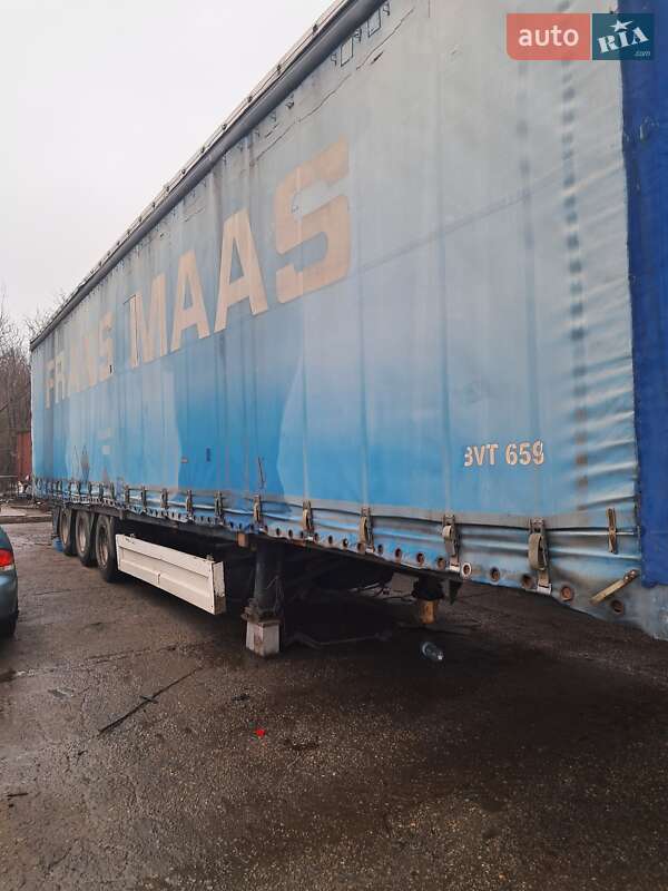 Тентованный борт (штора) - полуприцеп Krone SDP 27 2000 в Харькове фото Тентованный борт (штора) - полуприцеп Krone SDP 27 2000 в Харькове