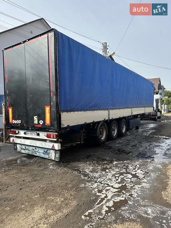 Тентований борт (штора) - напівпричіп Krone SDP 27 1998 в Харкові