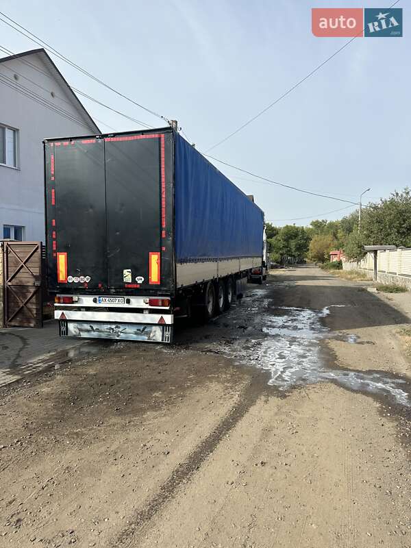 Тентований борт (штора) - напівпричіп Krone SDP 27 1998 в Харкові