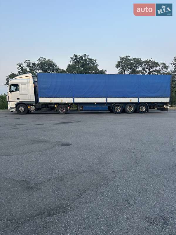 Тентований борт (штора) - напівпричіп Krone SDP 27 1998 в Харкові