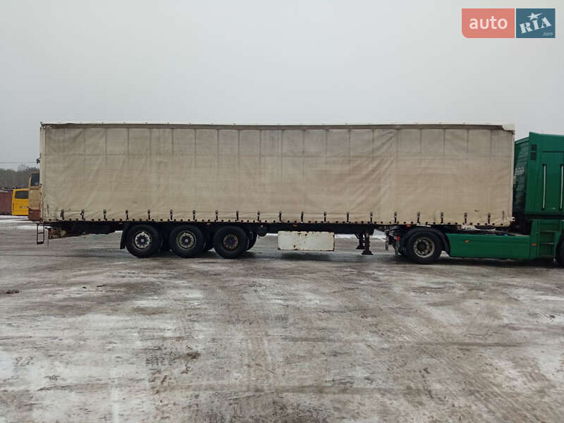 Тентованный борт (штора) - полуприцеп Krone SDP 27 2006 в Кременчуге фото 3 Тентованный борт (штора) - полуприцеп Krone SDP 27 2006 в Кременчуге