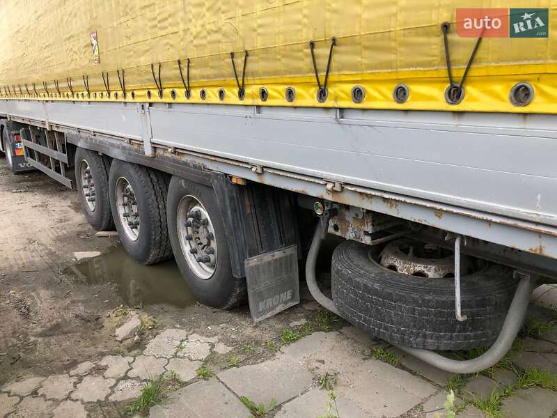 Тентованный борт (штора) - полуприцеп Krone SDP 27 2007 в Ковеле фото 5 Тентованный борт (штора) - полуприцеп Krone SDP 27 2007 в Ковеле