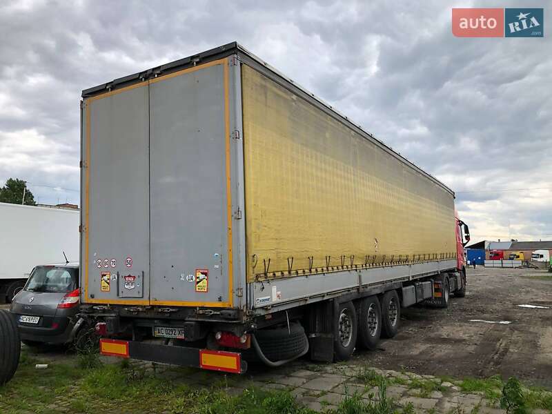 Тентованный борт (штора) - полуприцеп Krone SDP 27 2007 в Ковеле фото 6 Тентованный борт (штора) - полуприцеп Krone SDP 27 2007 в Ковеле