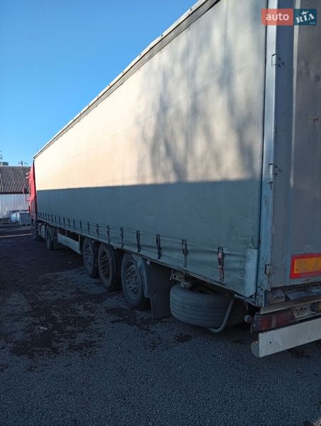 Тентованный борт (штора) - полуприцеп Krone SDP 27 2007 в Староконстантинове