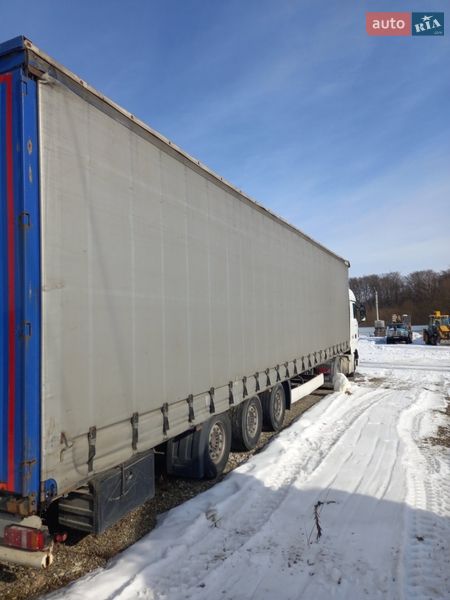 Тентований борт (штора) - напівпричіп Krone SDP 27 2008 в Львові