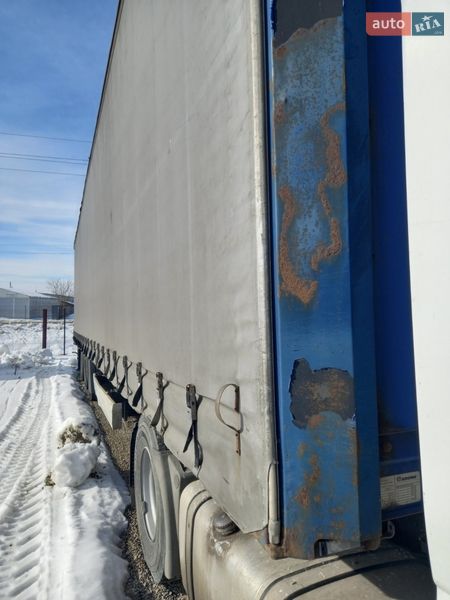 Тентований борт (штора) - напівпричіп Krone SDP 27 2008 в Львові