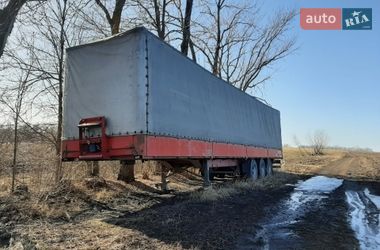 Тентованный борт (штора) - полуприцеп Krone SDP 27 1998 в Кегичевке