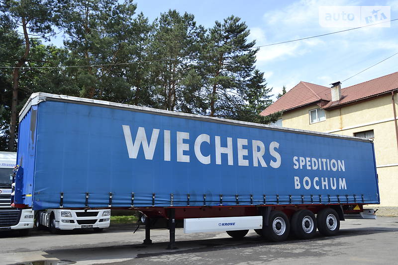 Тентований борт (штора) - напівпричіп Krone SDP 2010 в Хусті