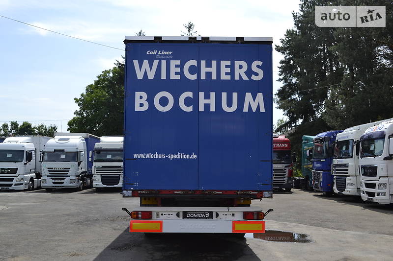 Тентований борт (штора) - напівпричіп Krone SDP 2010 в Хусті