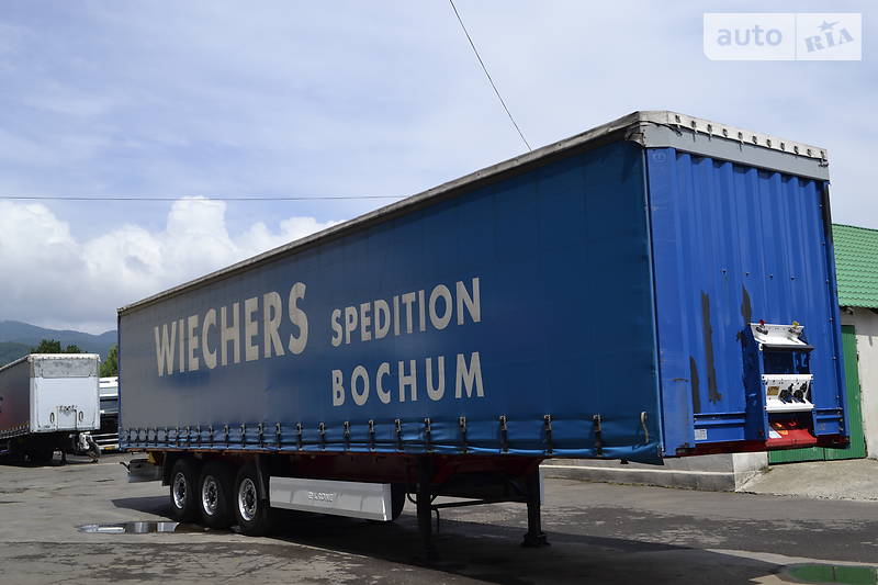 Тентований борт (штора) - напівпричіп Krone SDP 2010 в Хусті