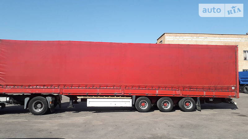 Тентованный борт (штора) - полуприцеп Krone SDP 2001 в Ружине