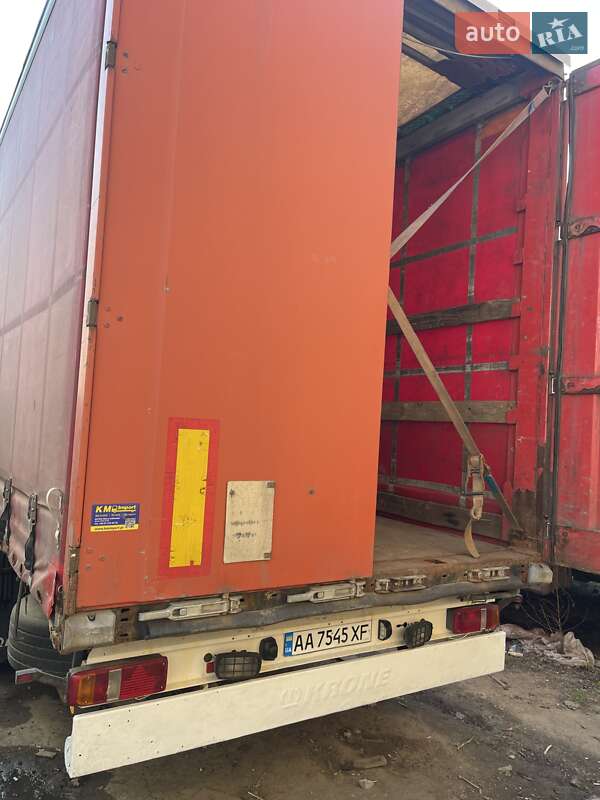 Тентований борт (штора) - напівпричіп Krone SDP 2008 в Броварах