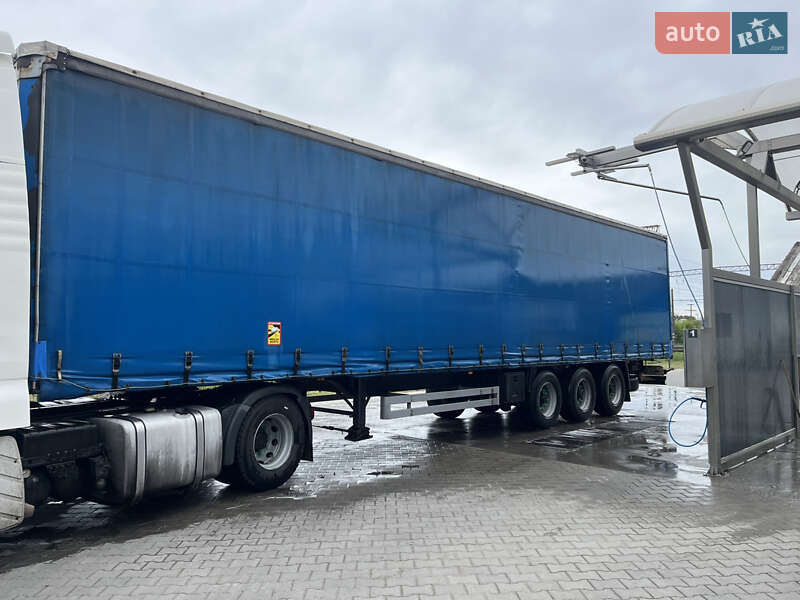 Тентованный борт (штора) - полуприцеп Krone SDP 2007 в Звягеле