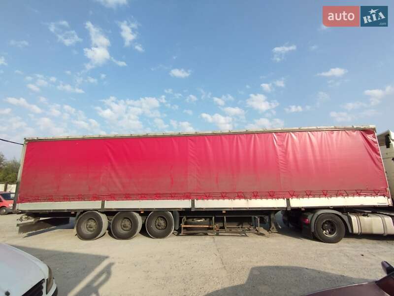 Тентованный борт (штора) - полуприцеп Krone SDP 2008 в Львове
