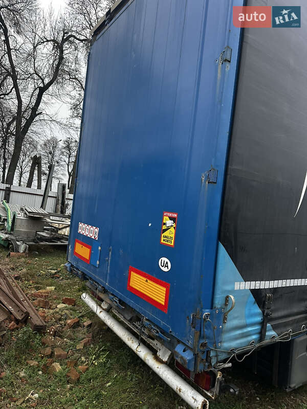 Тентованный борт (штора) - полуприцеп Krone SDP 2007 в Луцке