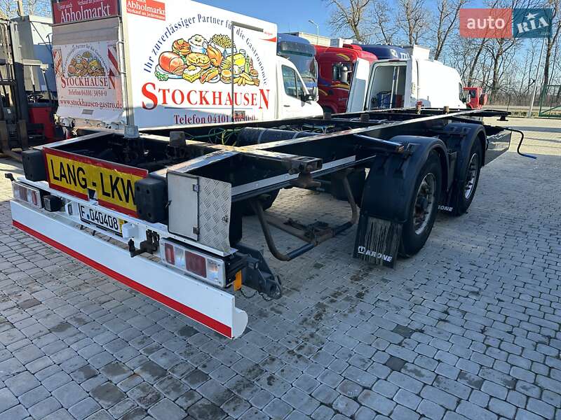 Контейнеровоз Krone ZZ 2015 в Залещиках